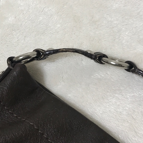 🐙Coach Chocolate Brown Pebble Leather Bag🐙 - Picture 5 of 8